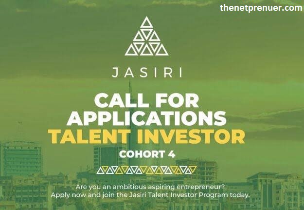 Call for Applications: Jasiri Talent Investor Program for East African Entrepreneurs