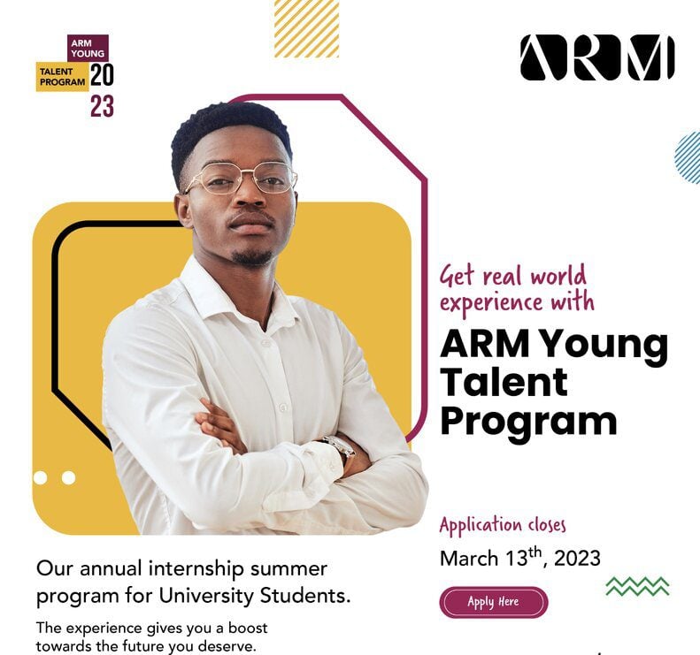 APPLY NOW: Asset & Resource Management (ARM) Young Talent (Internship) Programme 2023 for Nigerian university students