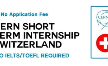 Call for Applications: CERN Paid Internship Programme 2023 in Switzerland