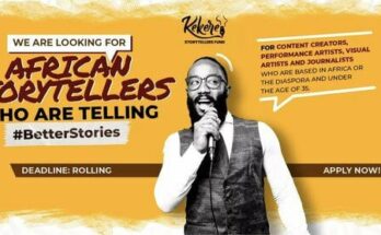 New funding opportunity for emerging African storytellers