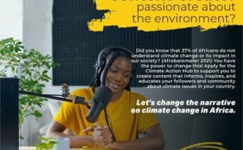 Call for Application: Africa No Filter Climate Action Grant 2023 |up to $5,000