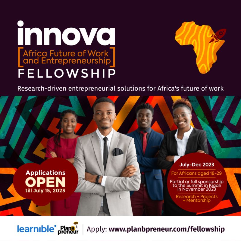 Innova [Africa Future of Work and Entrepreneurship] Fellowship 2023