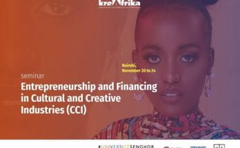 Entrepreneurship & Financing in Cultural and Creative Industries Training Programme 2023