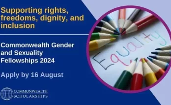 Commonwealth Gender and Sexuality Fellowships Mid-career Professionals 2024 |Fully Funded