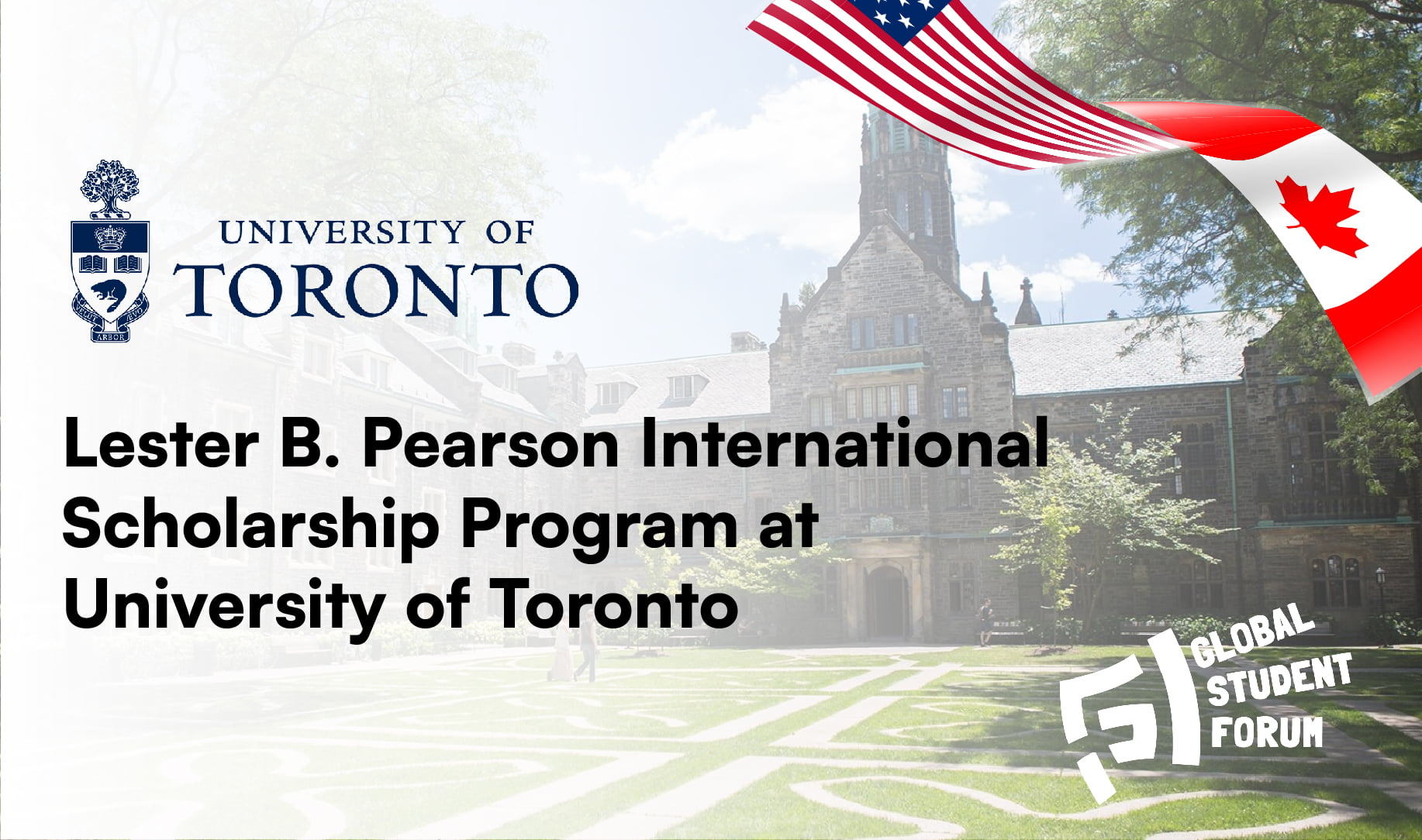 The University Of Toronto International Scholarships For First-entry ...