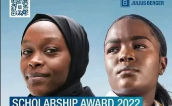 Julius Berger Nigeria Scholarship Scheme 2023