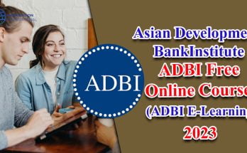 ADBI Online Courses With Free Certificate 2023